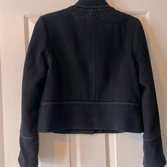 Vintage wool short jacket in size medium - Picture 3 of 9